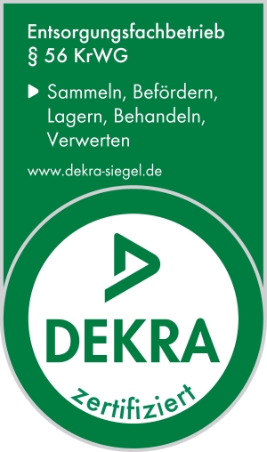 Entsorgungsfachbetrieb Zertifikat